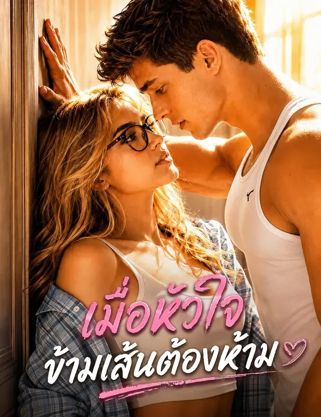 หน้าปกเมื่อหัวใจข้ามเส้นต้องห้าม