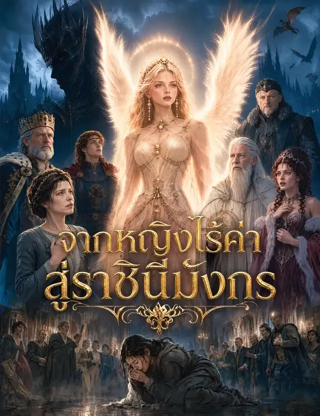 หน้าปกจากหญิงไร้ค่า สู่ราชินีมังกร