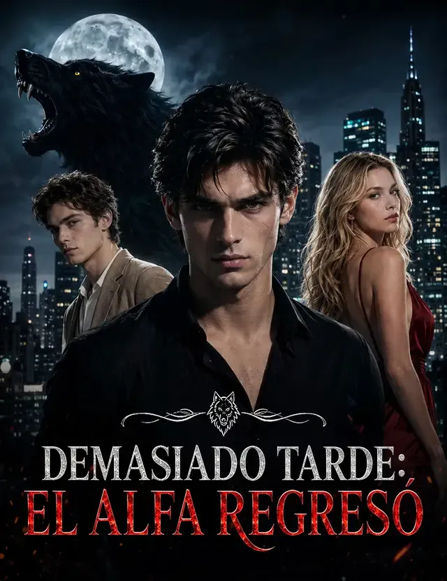 Portada de Demasiado tarde: el Alfa regresó