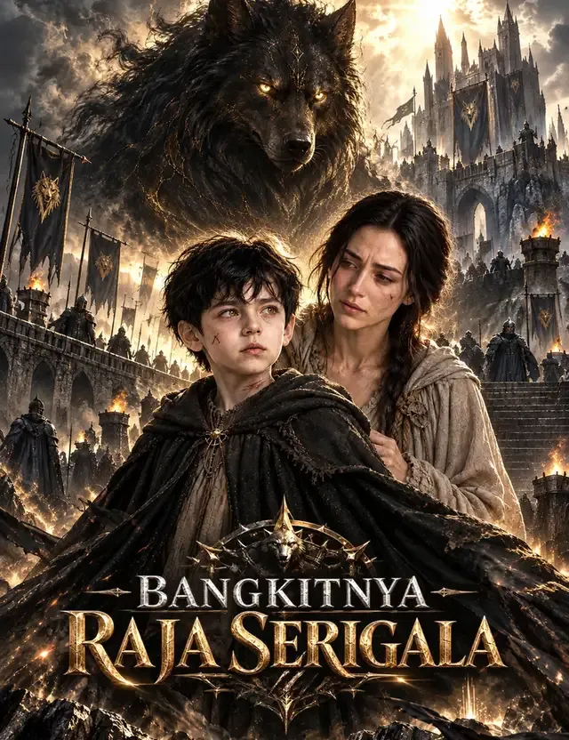 Sampul Bangkitnya Raja Serigala(Dubbing)