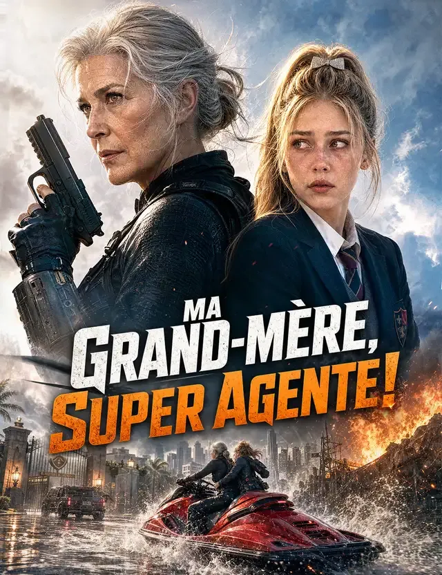 Couverture de Ma grand-mère, super agente !(doublage)