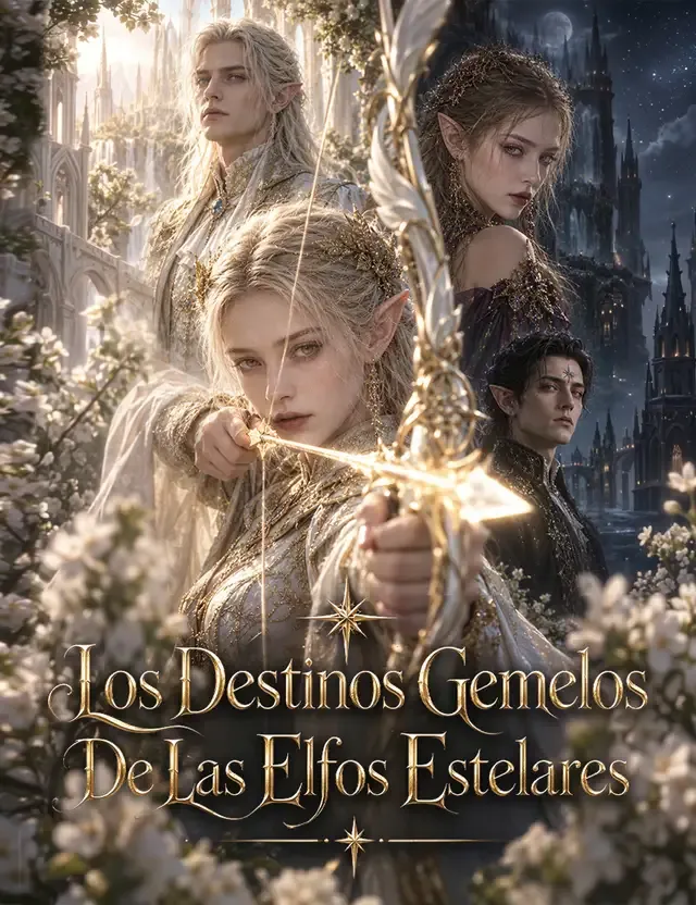 Portada de Los destinos gemelos de las elfos estelares