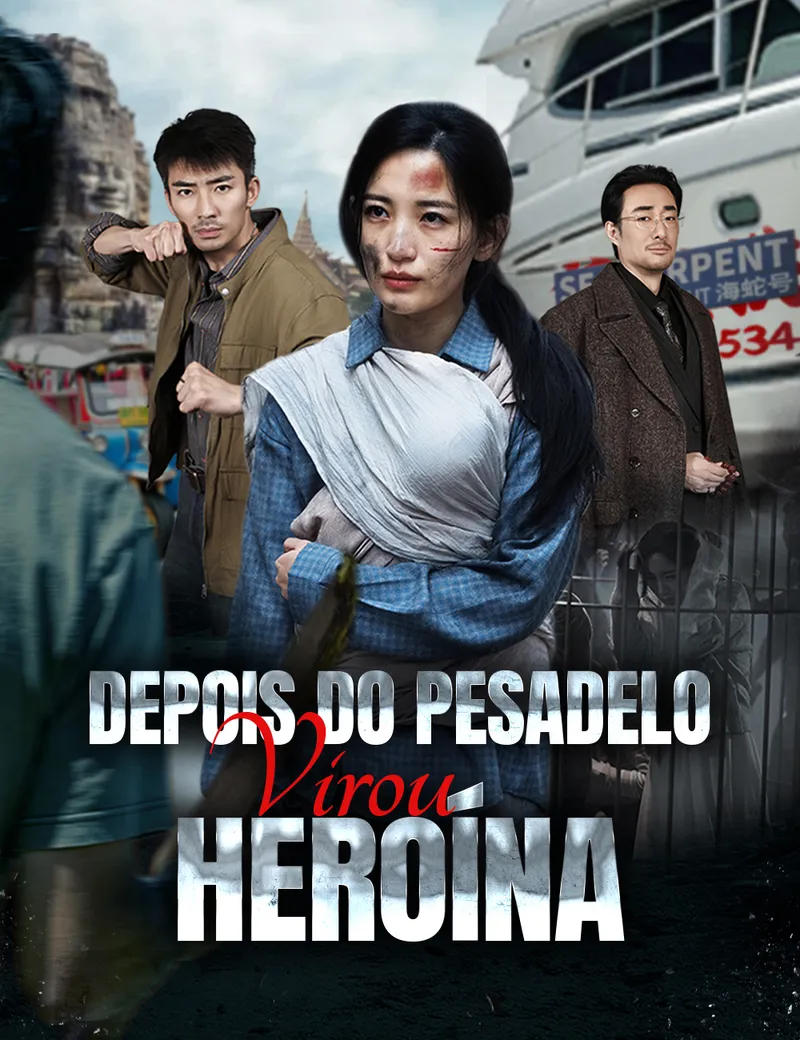 Capa de Depois do Pesadelo, Virou Heroína