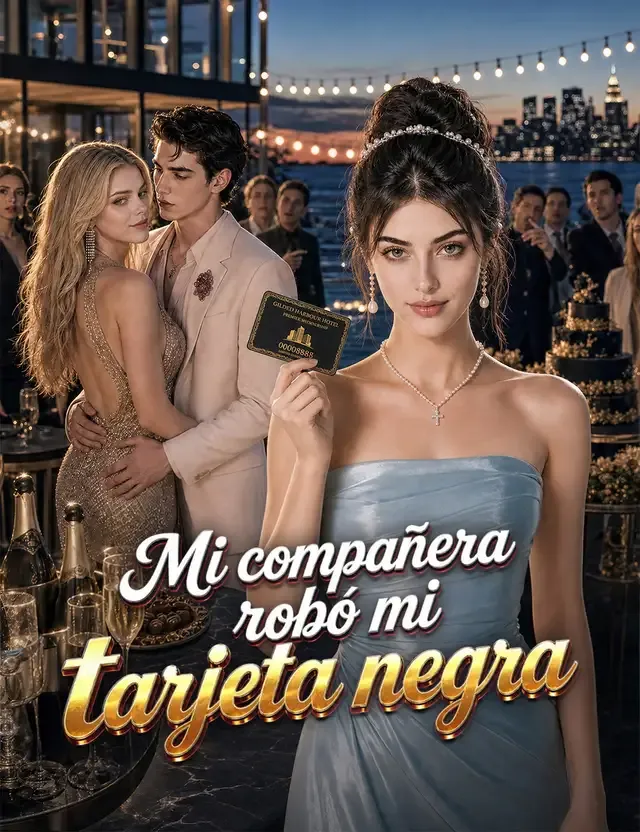 Portada de Mi compañera robó mi tarjeta negra(Doblado)