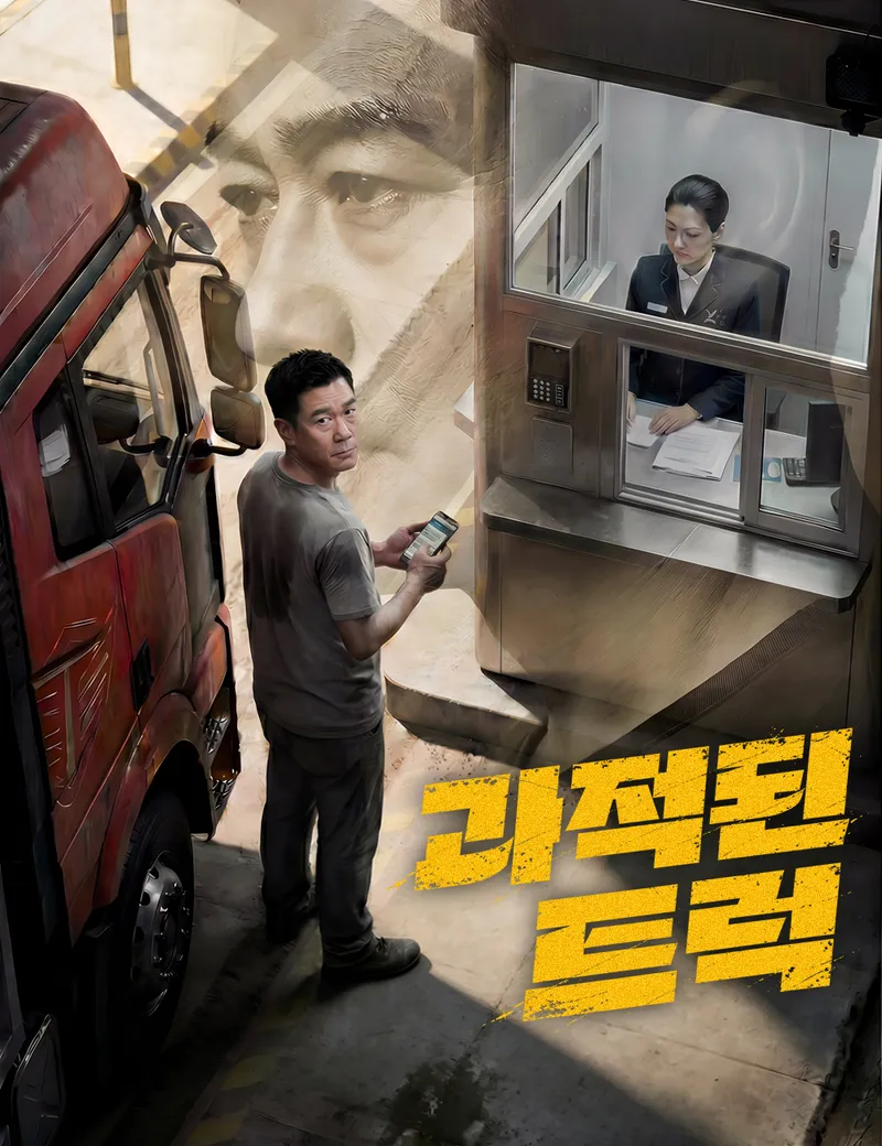 과적된 트럭 표지
