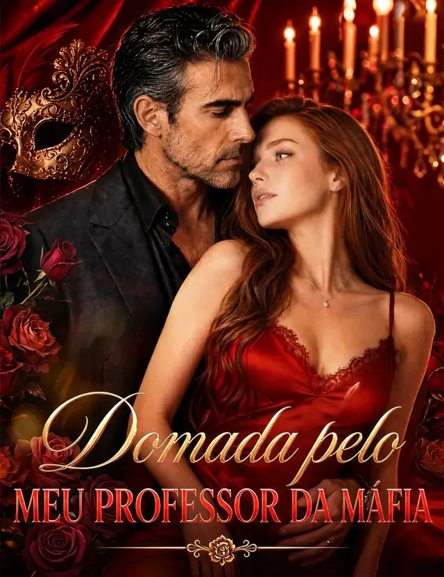 Capa de Domada pelo Meu Professor da Máfia