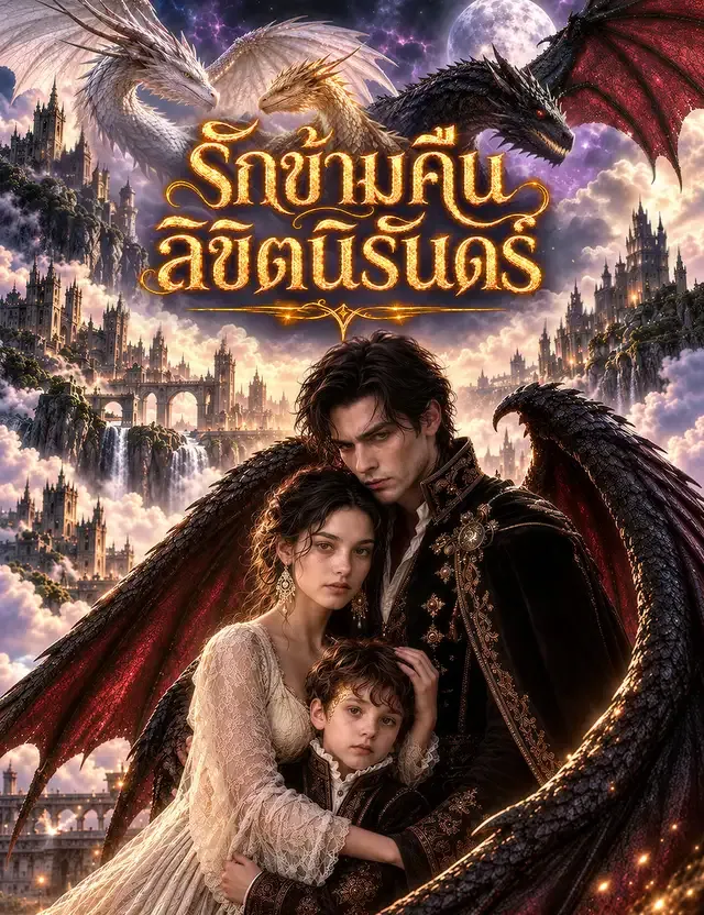 หน้าปกรักข้ามคืน ลิขิตนิรันดร์