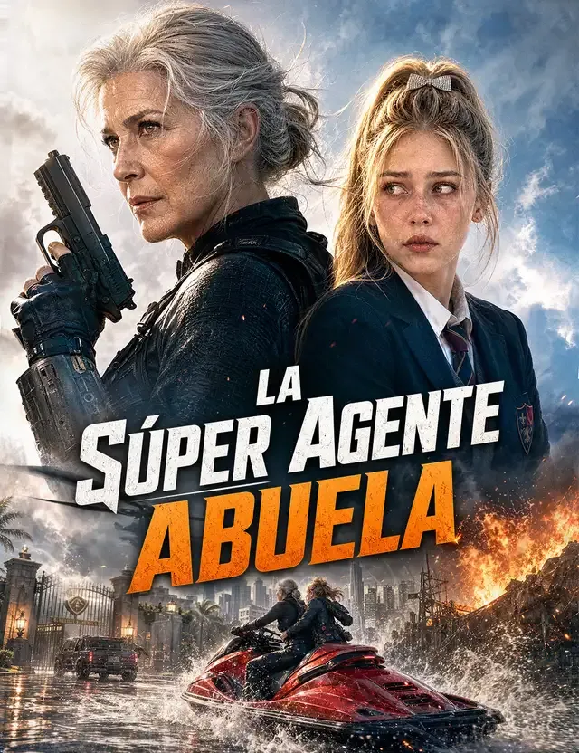 Portada de La súper agente abuela(Doblado)