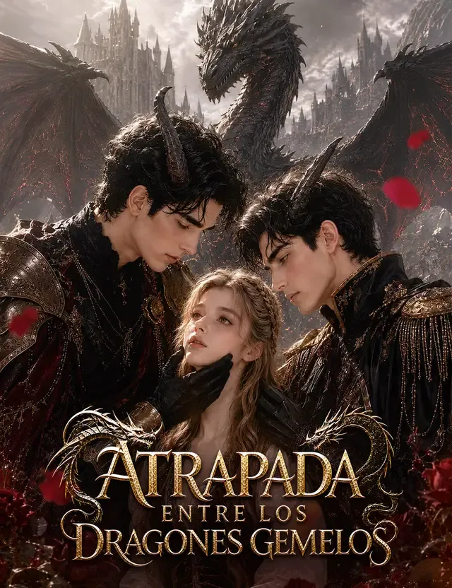 Portada de Atrapada entre los dragones gemelos