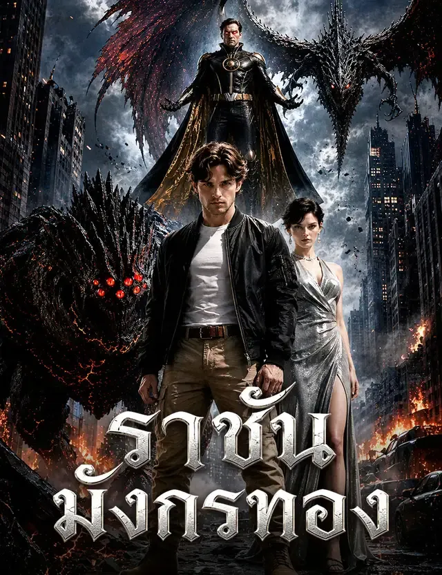 หน้าปกราชันมังกรทอง
