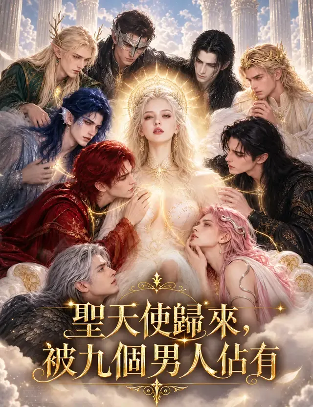 《聖天使歸來，被九個男人佔有》封面