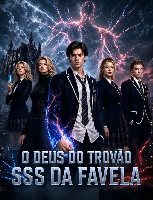 Capa de O Deus do Trovão SSS da Favela