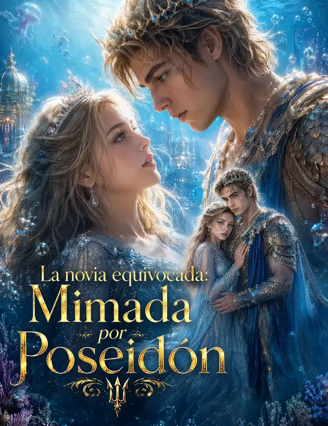 Portada de La novia equivocada: Mimada por Poseidón
