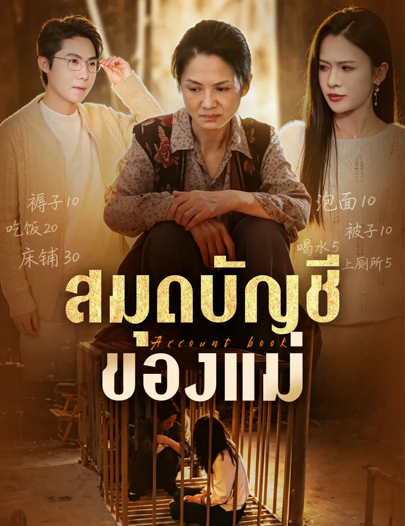 หน้าปกสมุดบัญชีของแม่
