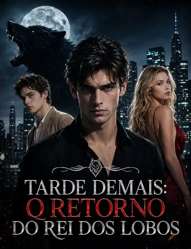 Capa de Tarde Demais: O Retorno do Rei dos Lobos