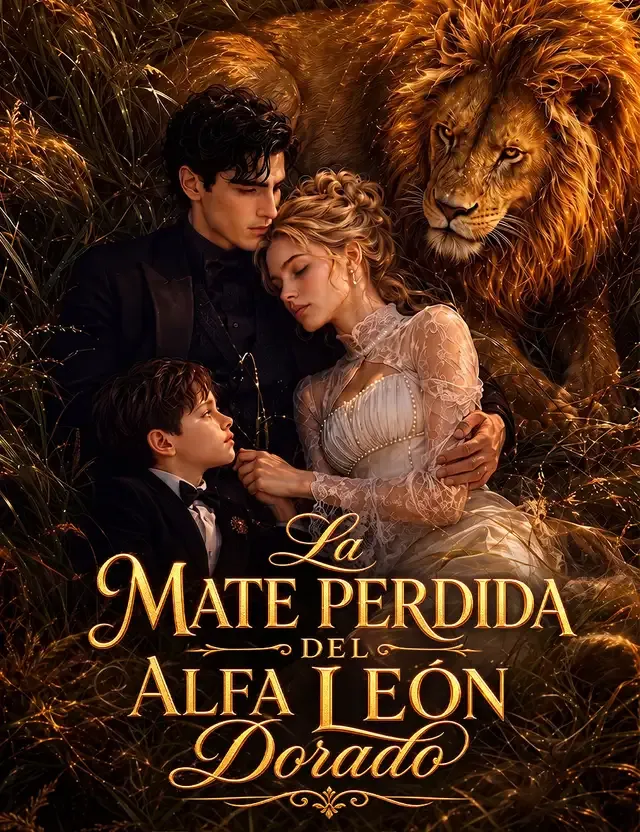 Portada de La mate perdida del alfa León Dorado