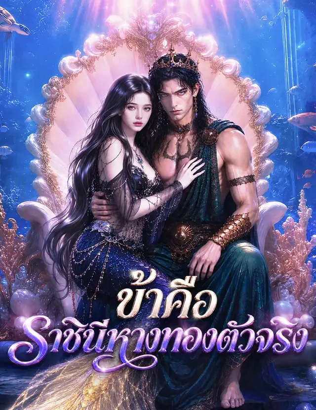 หน้าปกข้าคือราชินีหางทองตัวจริง