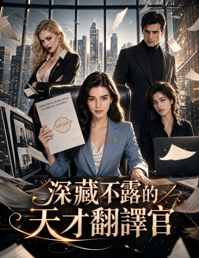 《深藏不露的天才翻譯官》封面