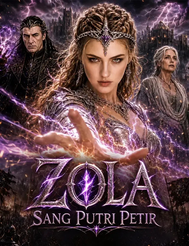 Sampul Zola sang Putri Petir
