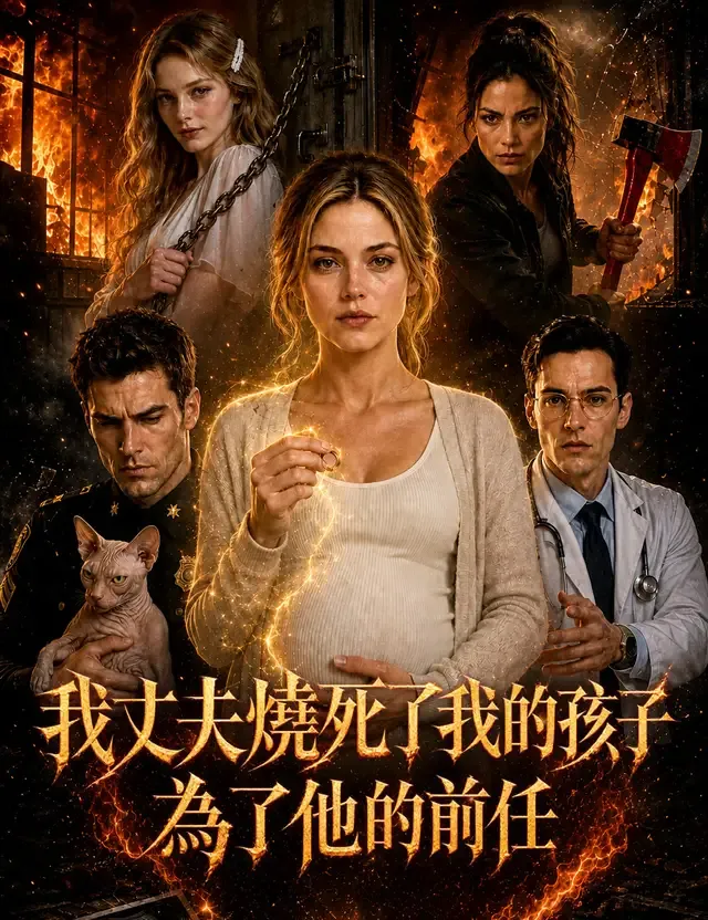 《我丈夫燒死了我的孩子為了他的前任》封面