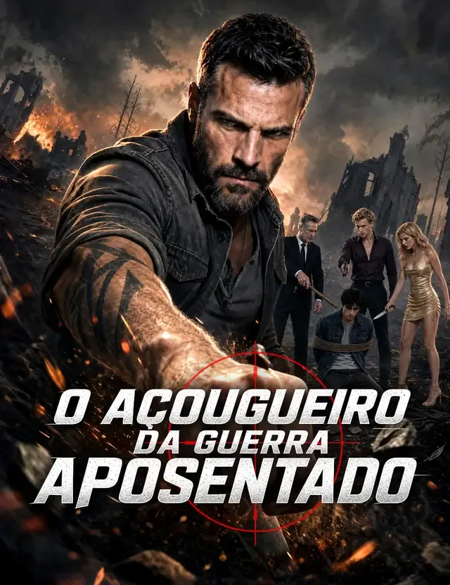 Capa de O Açougueiro da Guerra Aposentado