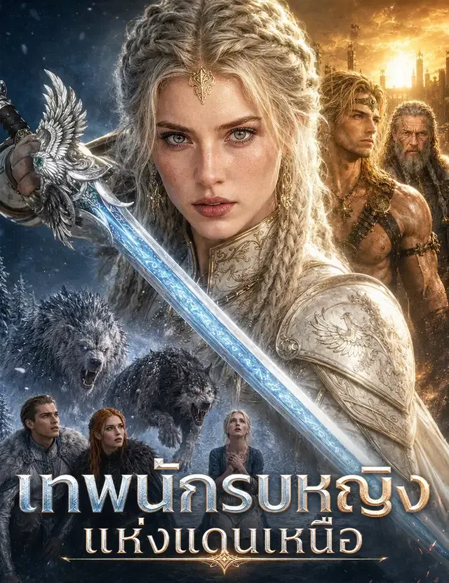 หน้าปกเทพนักรบหญิงแห่งแดนเหนือ