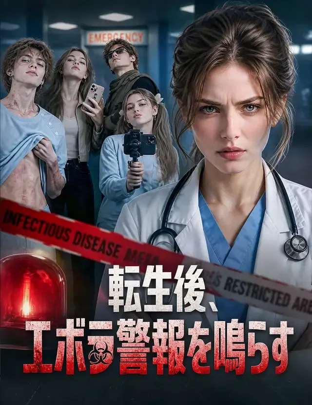 「転生後、エボラ警報を鳴らす(吹き替え)」のカバー画像