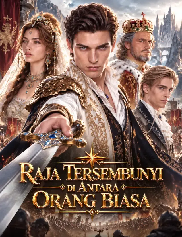 Sampul Raja Tersembunyi di Antara Orang Biasa