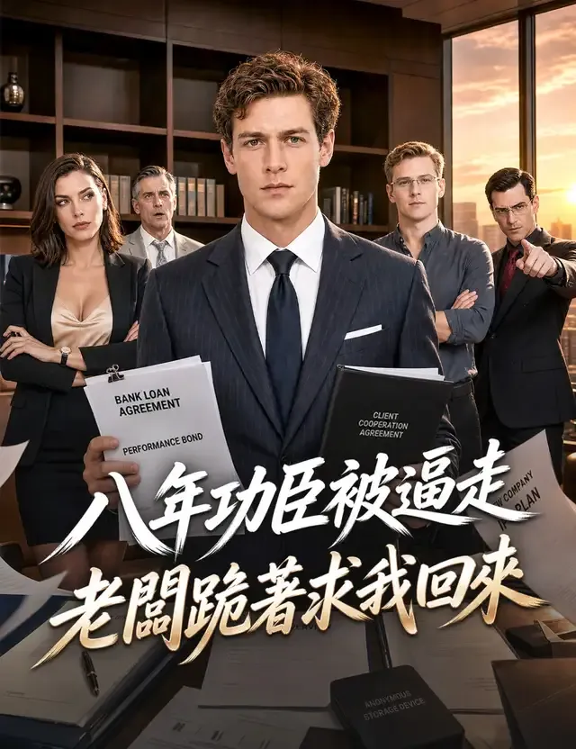 《八年功臣被逼走，老闆跪著求我回來》封面