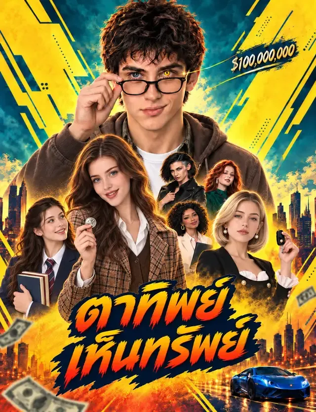 หน้าปกตาทิพย์เห็นทรัพย์（ฉบับพากย์ ）