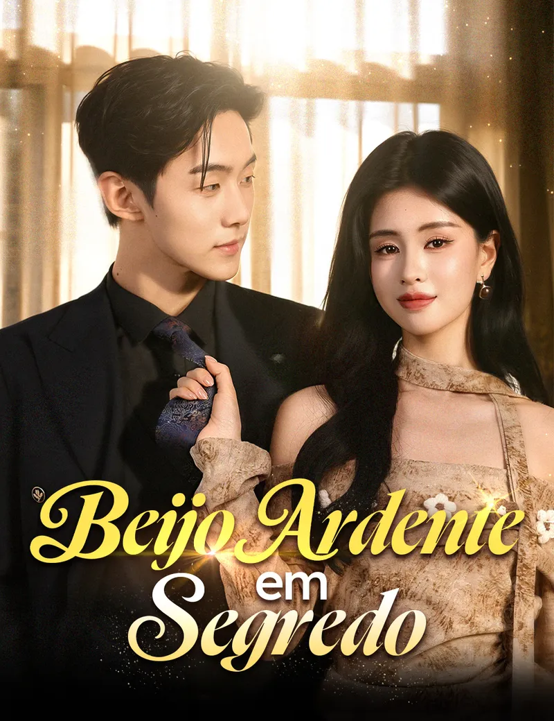 Capa de Beijo Ardente em Segredo