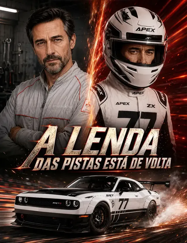 Capa de A Lenda das Pistas Está de Volta [dublado]