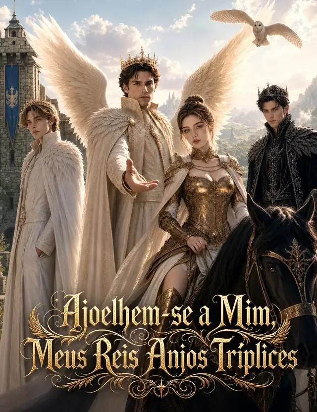 Capa de Ajoelhem-se a Mim, Meus Reis Anjos Tríplices [dublado]