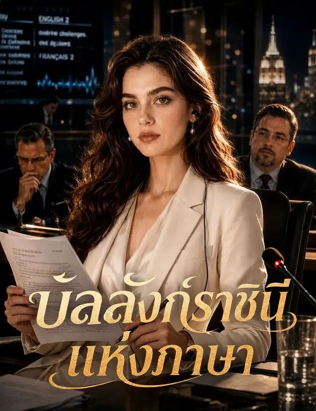 หน้าปกบัลลังก์ราชินีแห่งภาษา