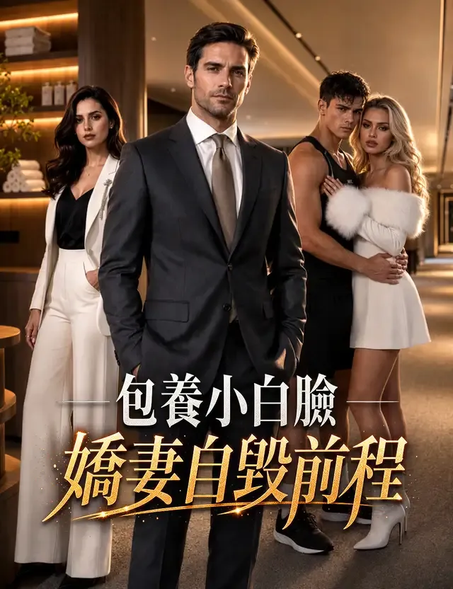 《包養小白臉，嬌妻自毀前程》封面