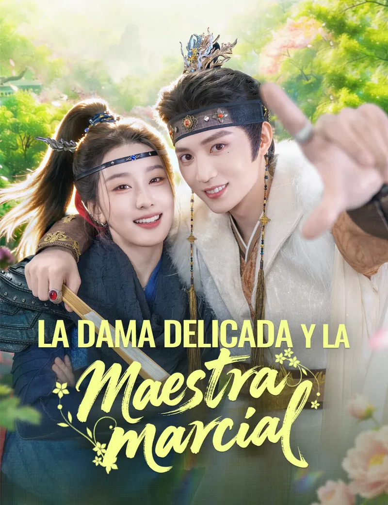 Portada de La dama delicada y la maestra marcial