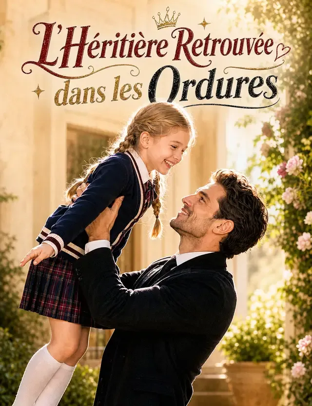 Couverture de L'Héritière Retrouvée dans les Ordures