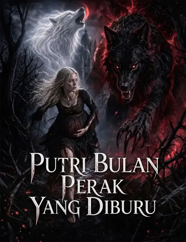Sampul Putri Bulan Perak yang Diburu