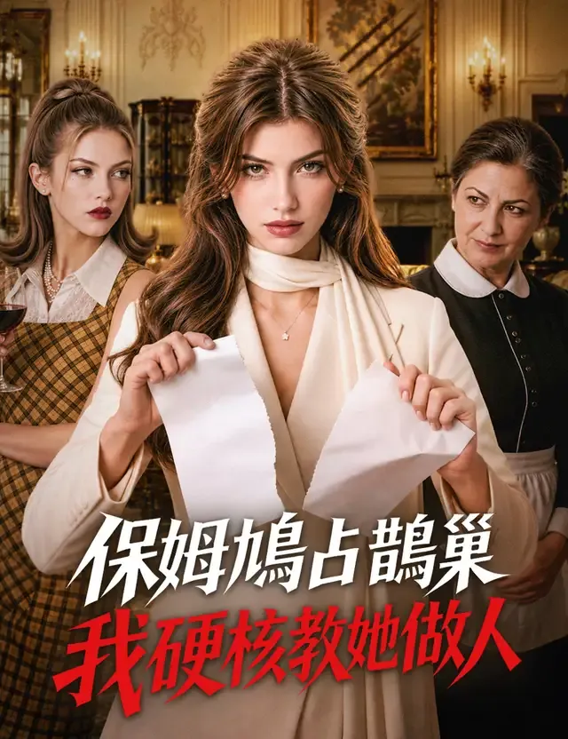 《保姆鳩占鵲巢，我硬核教她做人》封面