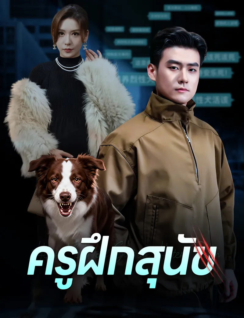 หน้าปกครูฝึกสุนัข