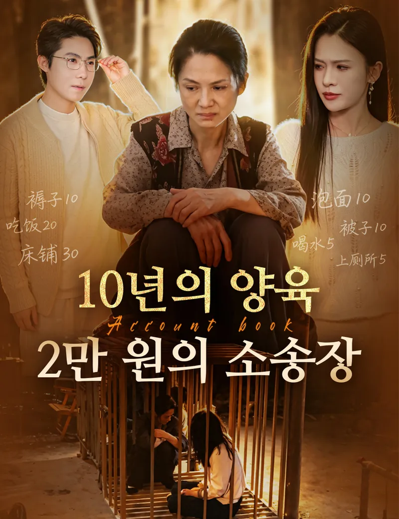 10년의 양육, 2만 원의 소송장 표지