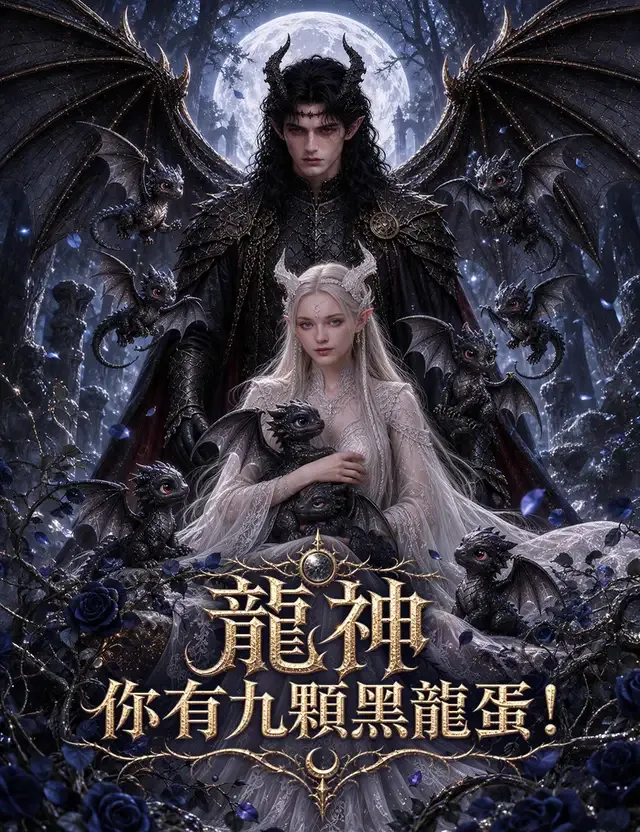 《龍神，你有九顆黑龍蛋！》封面