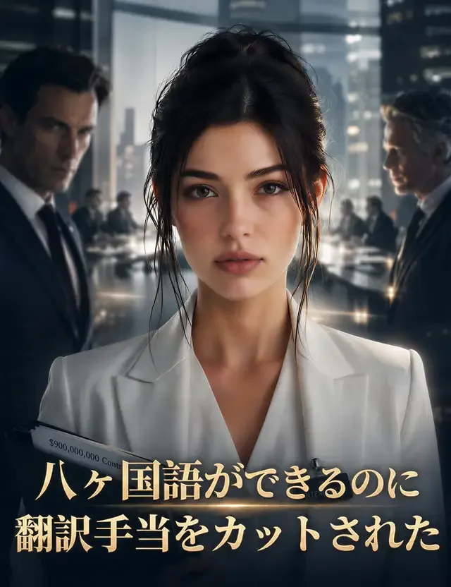 「八ヶ国語ができるのに、翻訳手当をカットされた」のカバー画像