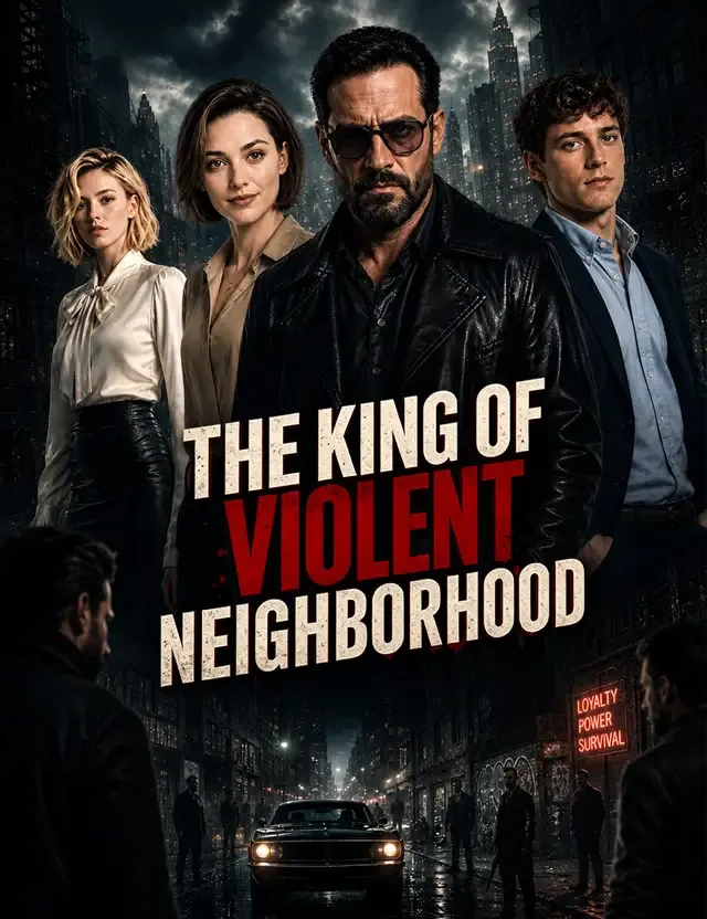 The King of violent  neighborhood cover