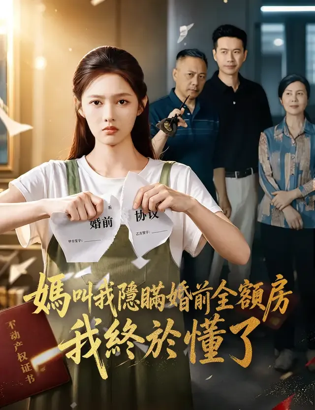 《媽叫我隱瞞婚前全額房，我終於懂了》封面