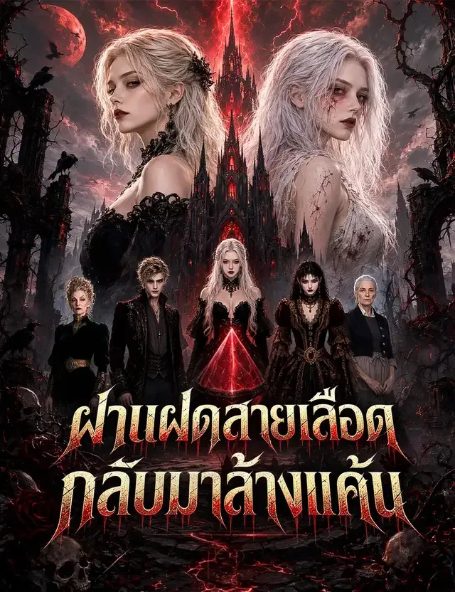 หน้าปกฝาแฝดสายเลือด กลับมาล้างแค้น