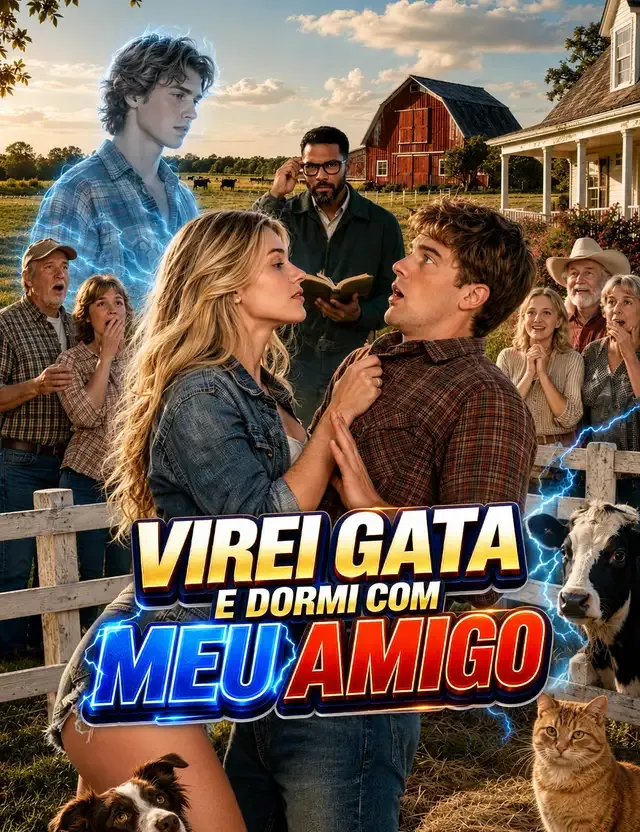 Capa de Virei Gata e Dormi com Meu Amigo