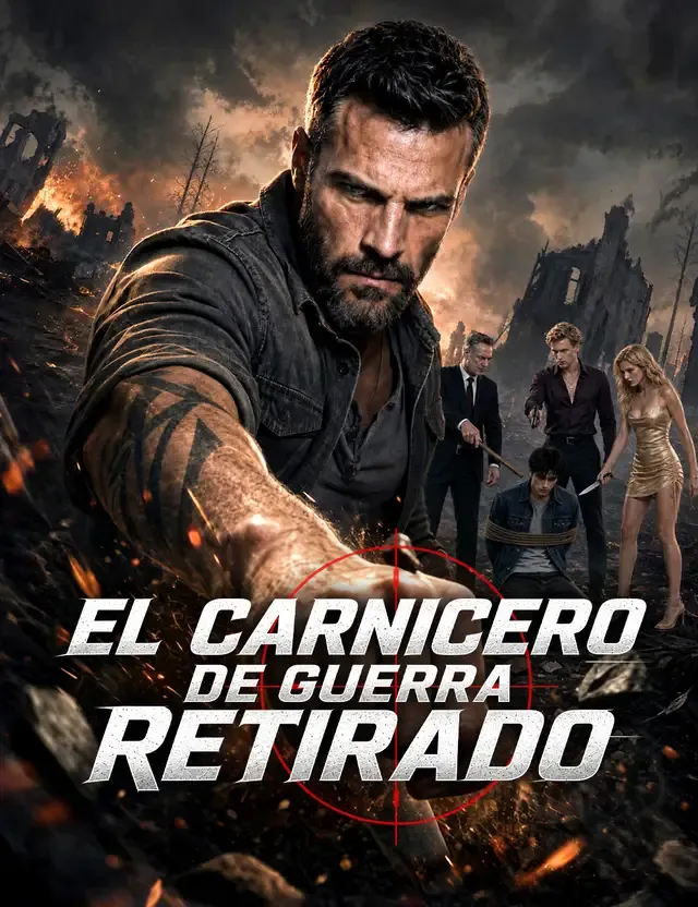 Portada de El carnicero de guerra retirado(Doblado)