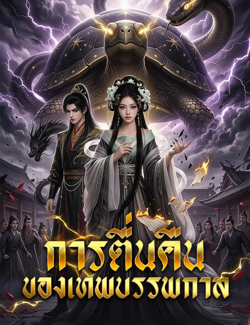 หน้าปกการตื่นคืนของเทพบรรพกาล