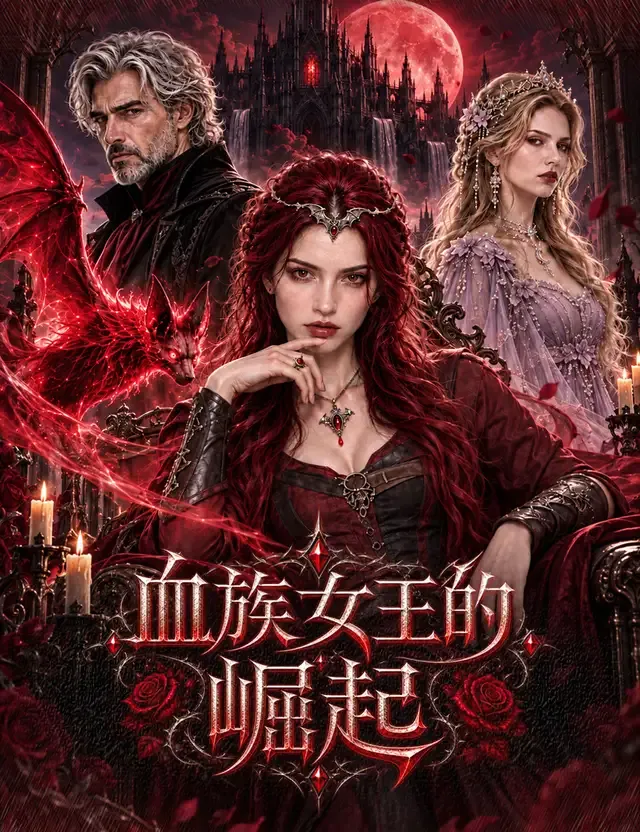 《血族女王的崛起》封面